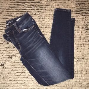 American Eagle Outfitters Dark Denim Skinny Jeans